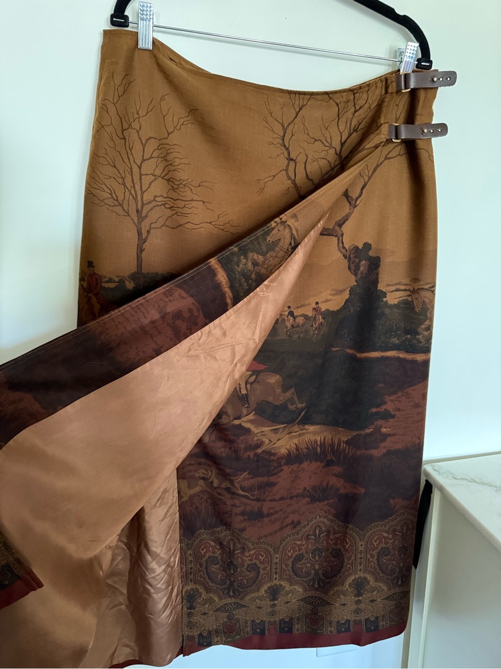 Ralph Lauren Fox Hunter Horse Skirt - Picture 5 of 9